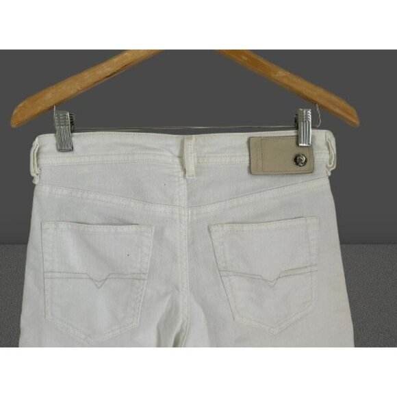 Diesel Industry BUSTER White Denim Slim Tapered Jeans Size 29/30 Mens - Picture 5 of 12